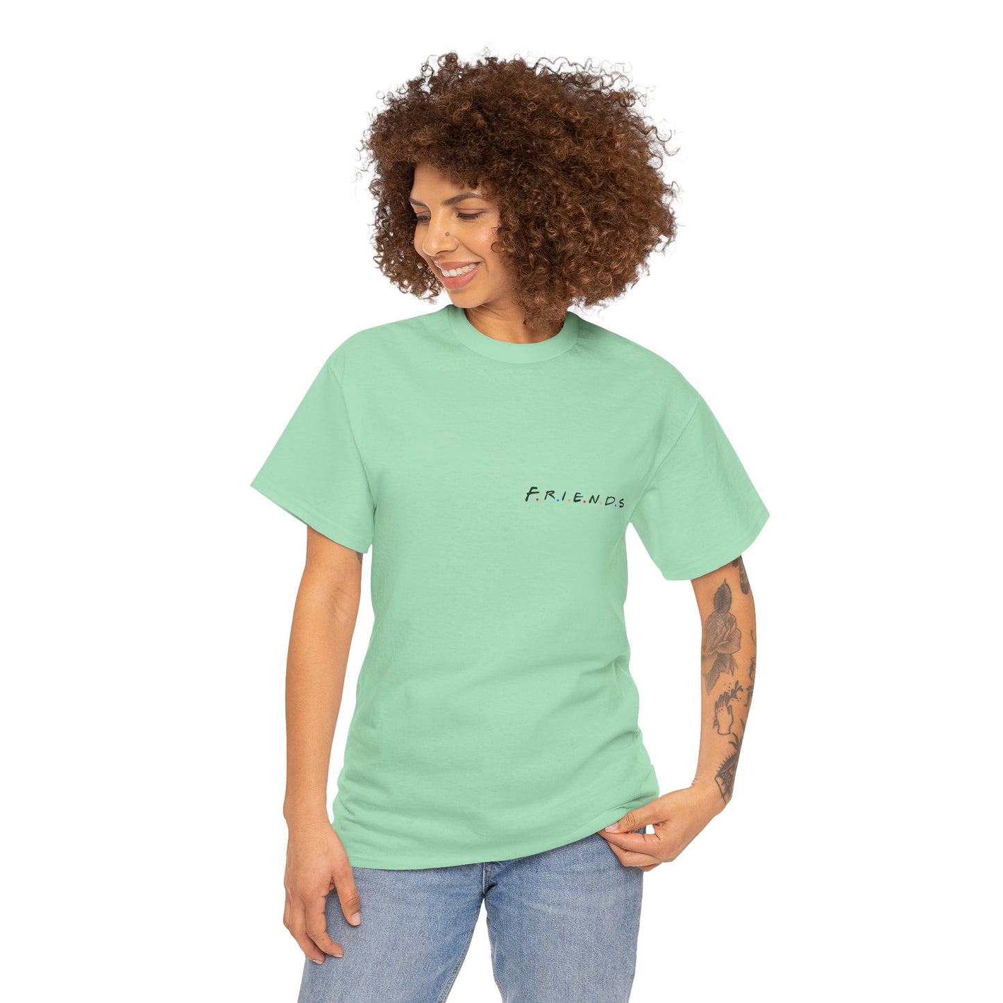 Friends Vibe Unisex Heavy Cotton Tee for Friends Lovers