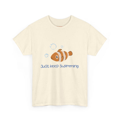 Just Keep Swimming Unisex Cotton Tee – It Ends With Us Inspired Shirt