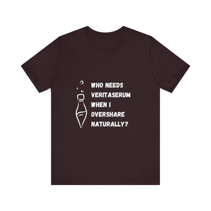 Veritaserum Unisex Jersey Short Sleeve Tee