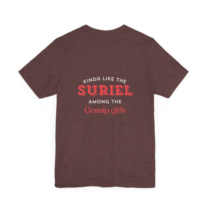 Suriel among gossip Unisex Jersey Short Sleeve Tee