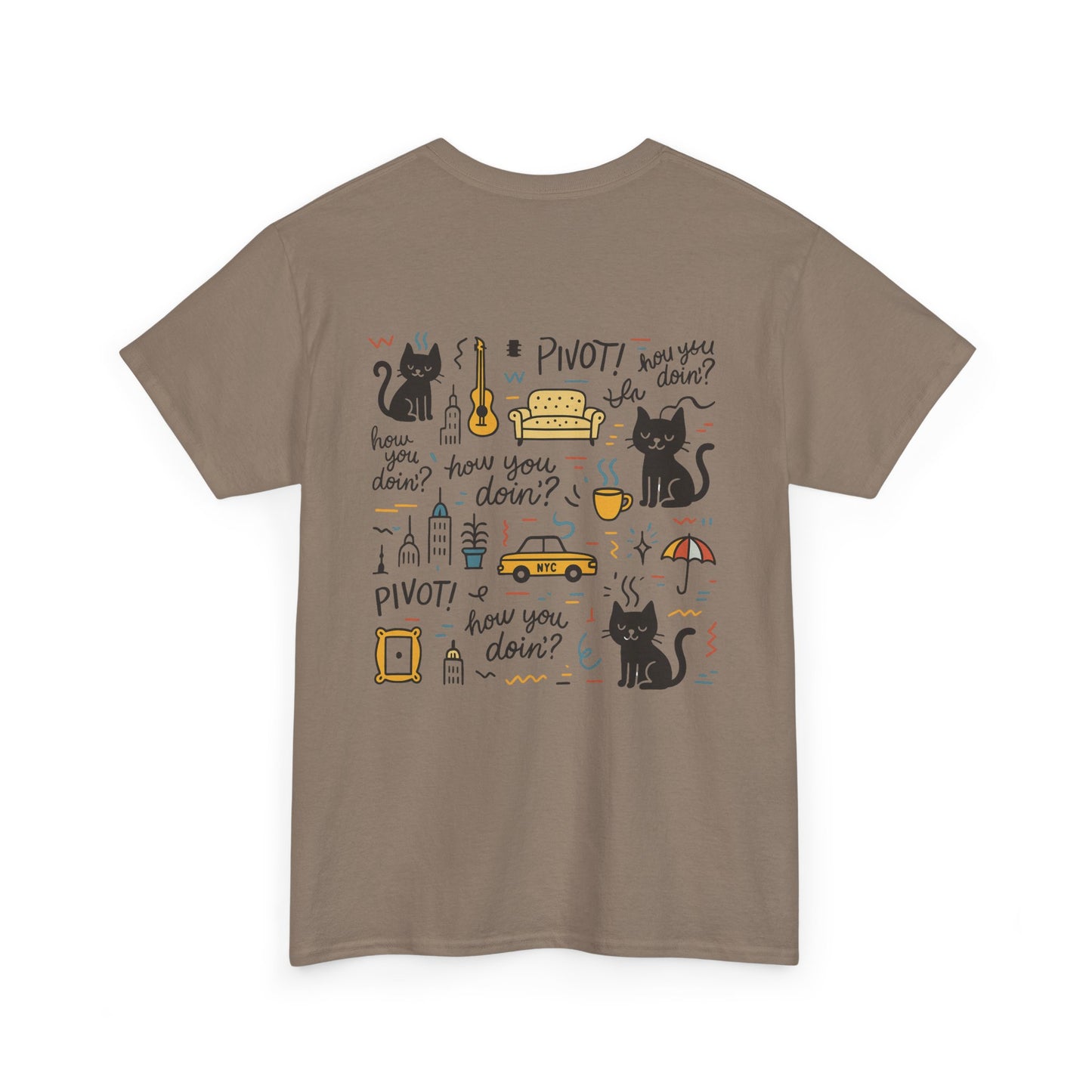 Friends Vibe Unisex Heavy Cotton Tee for Friends Lovers