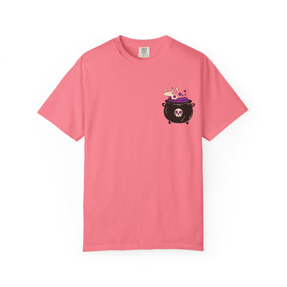 Cauldron Boil Me Halloween Unisex Garment-Dyed T-shirt