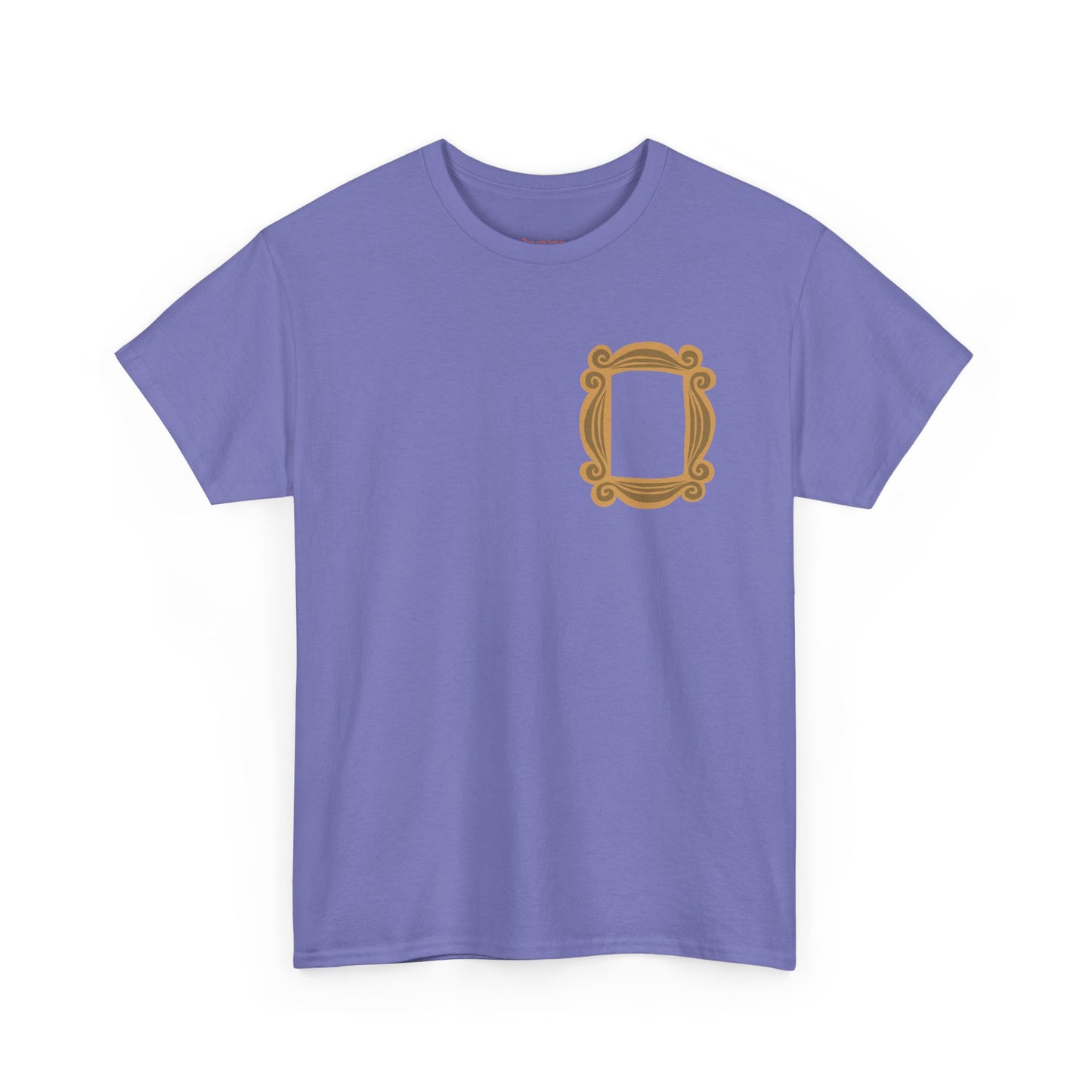 F.R.I.E.N.D.S Peephole Frame Unisex Heavy Cotton Tee