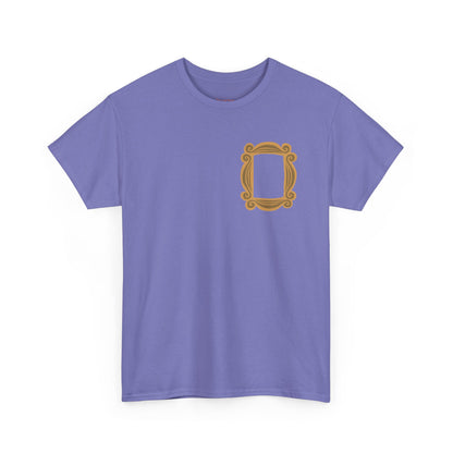 F.R.I.E.N.D.S Peephole Frame Unisex Heavy Cotton Tee