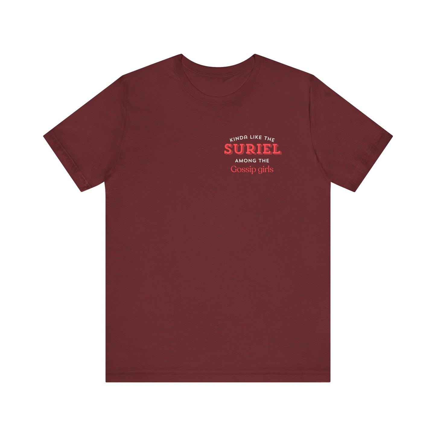 Suriel among gossip Unisex Jersey Short Sleeve Tee