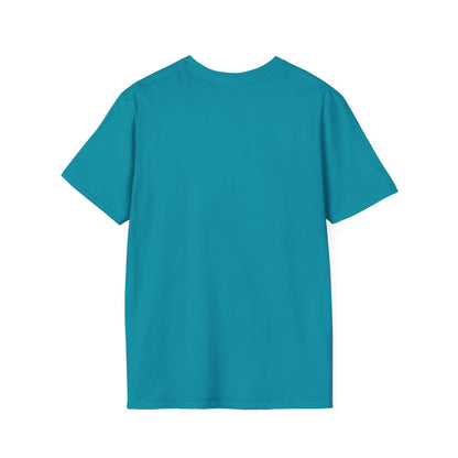 Cute HUGSY Graphic Unisex Softstyle T-Shirt, Holiday Gift, Casual Wear, Cute T-Shirt, Fun Apparel, Christmas Shirt for Friends Lovers