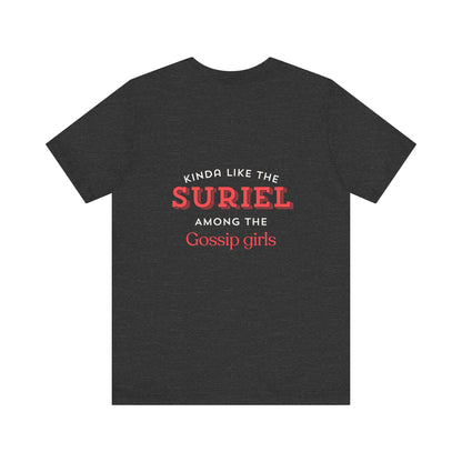 Suriel among gossip Unisex Jersey Short Sleeve Tee