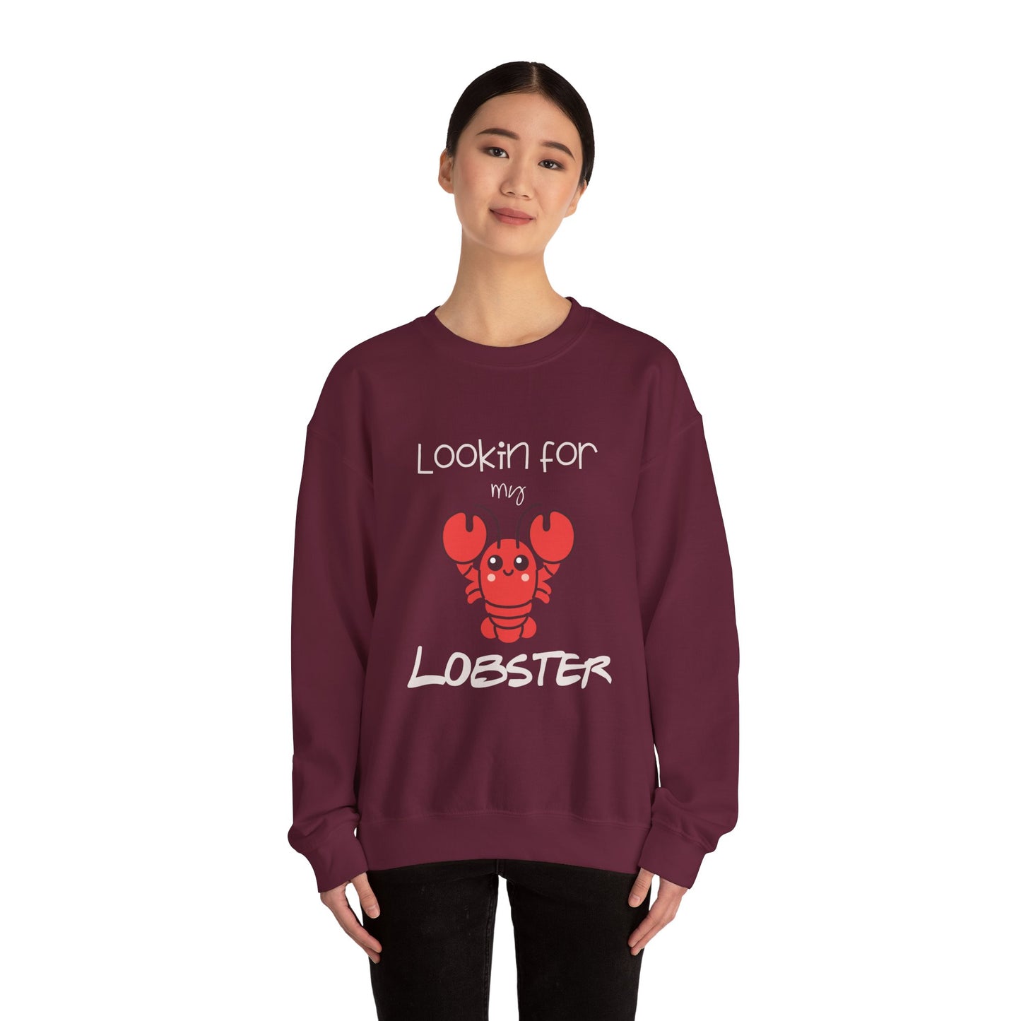 Playful Lobster Humor Sweatshirt | Funny Seafood Crewneck for Lobster Lovers, Gifts for Her, Beach Party Apparel, Casual Outfit, [...]
