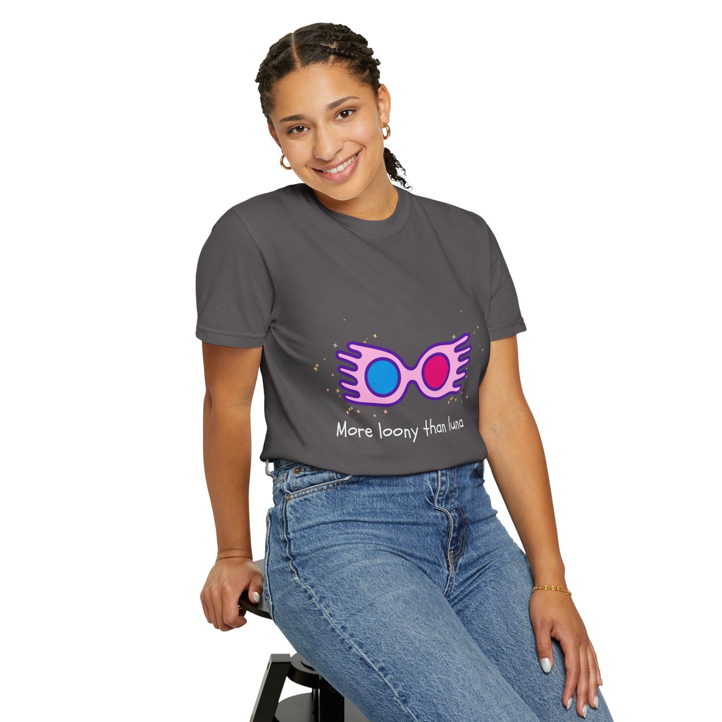 Loony Luna | Harry Potter | Unisex Garment-Dyed T-shirt