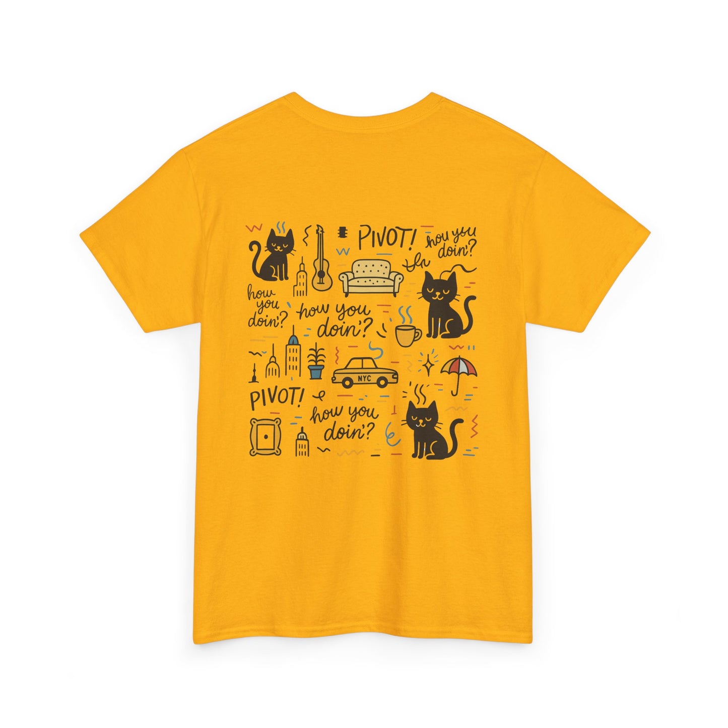 Friends Vibe Unisex Heavy Cotton Tee for Friends Lovers