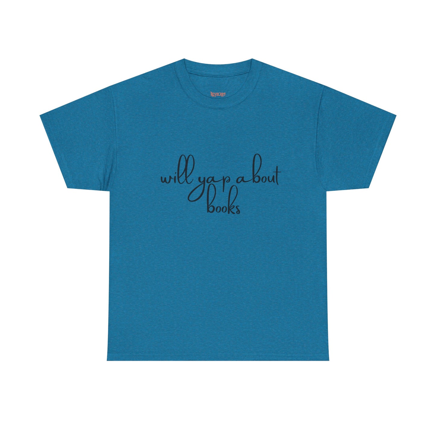 Book Lover Unisex Cotton Tee - 'Will Yap About Books'