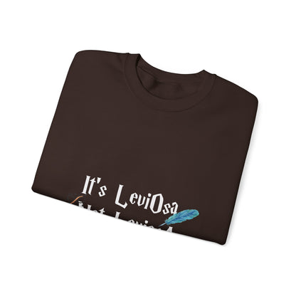 It's LeviOsa Not LeviOsA Crewneck Sweatshirt | Wizard Sweatshirt for Potter Fans