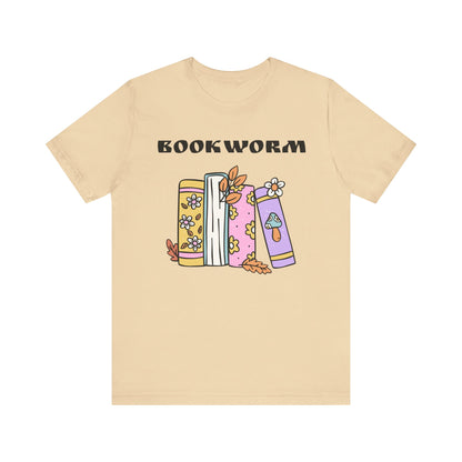 BookWorm BookStack Unisex Jersey Short Sleeve Tee