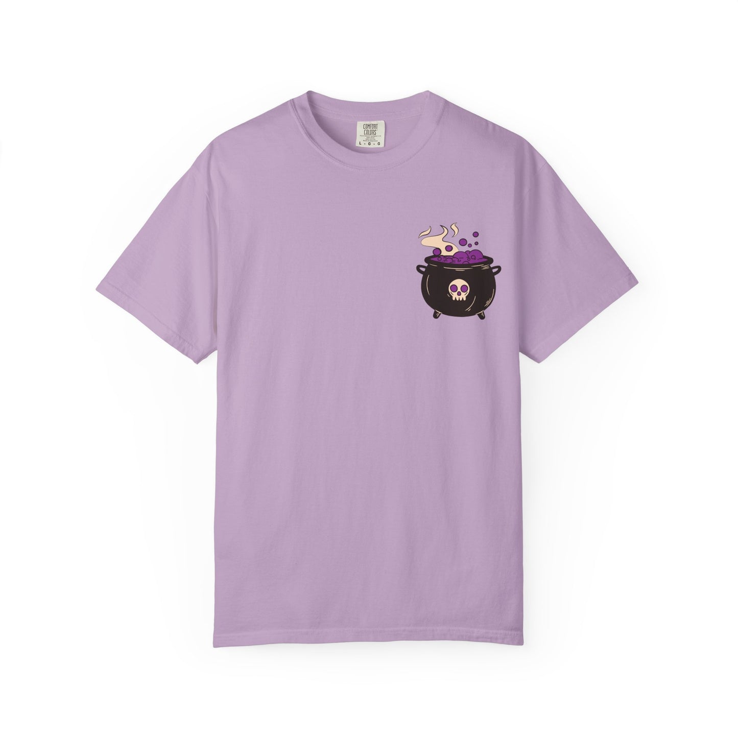 Cauldron Boil Me Halloween Unisex Garment-Dyed T-shirt