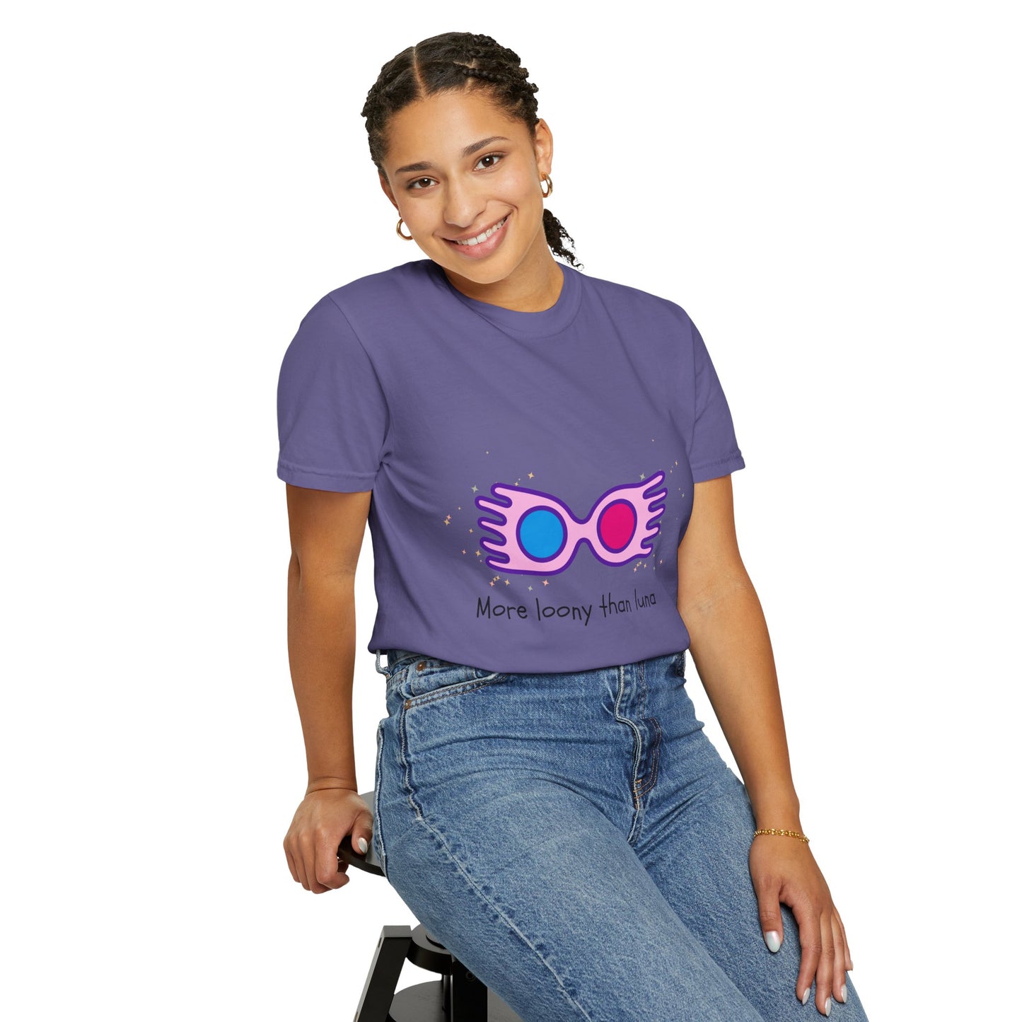 Loony Luna | Harry Potter | Unisex Garment-Dyed T-shirt