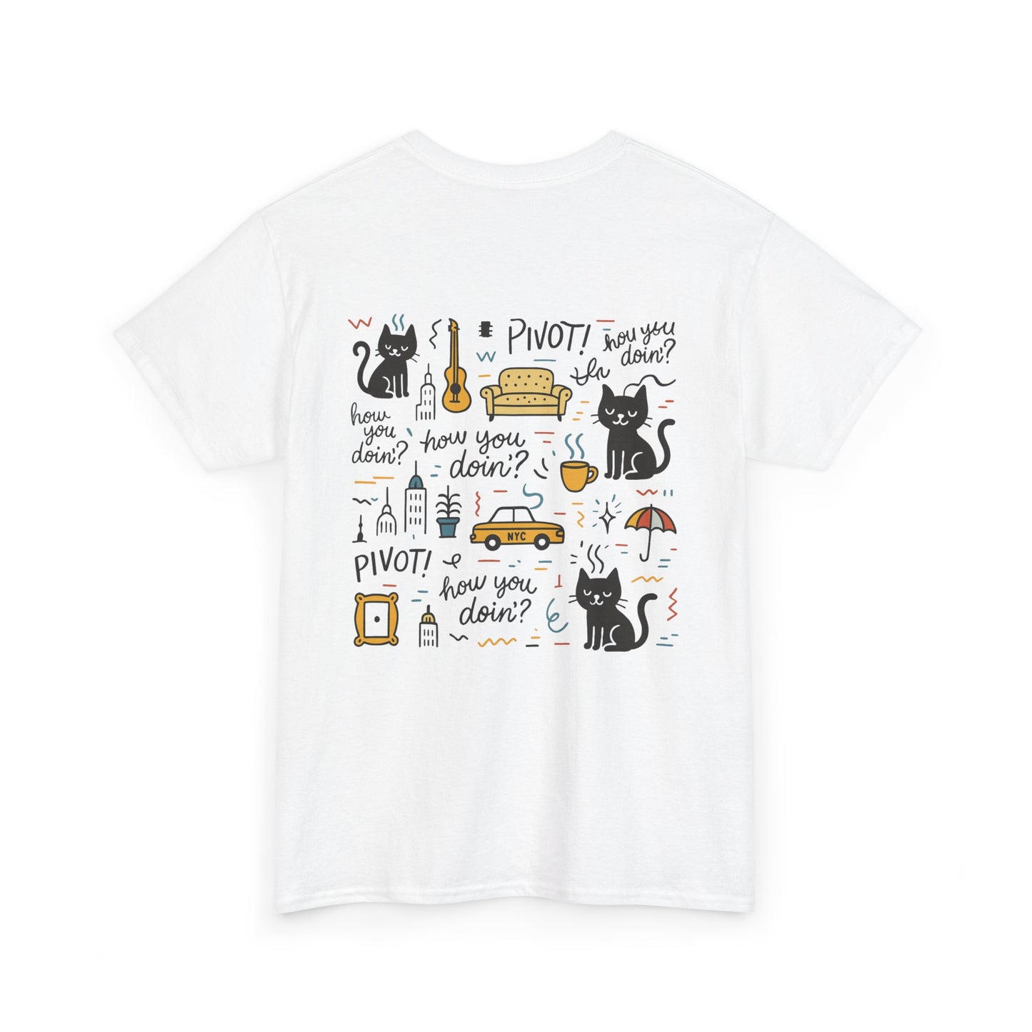 Friends Vibe Unisex Heavy Cotton Tee for Friends Lovers