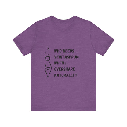 Veritaserum Unisex Jersey Short Sleeve Tee