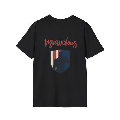 Marvelous Unisex Softstyle T-Shirt - Motivational Graphic Tee for Everyday Inspiration