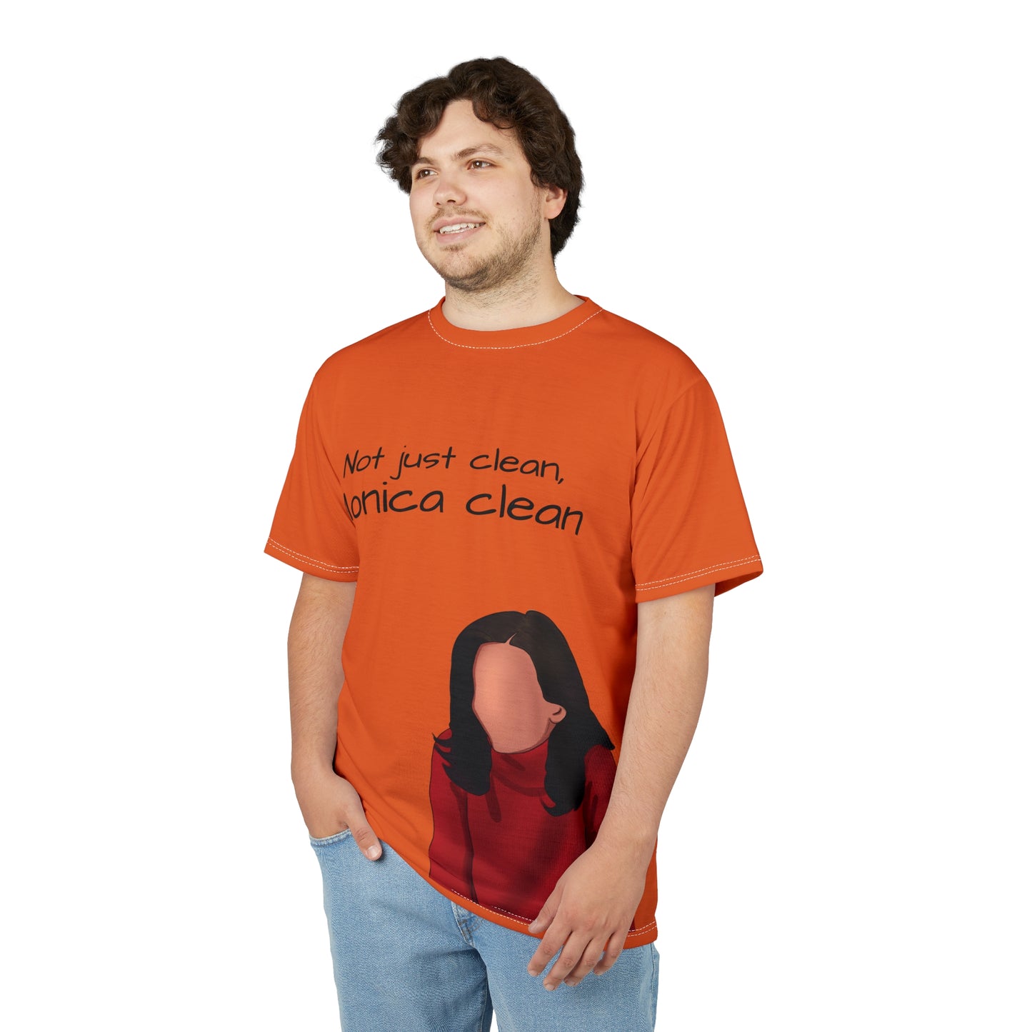 Monica Clean Unisex Tee - FRIENDS Quote T-Shirt