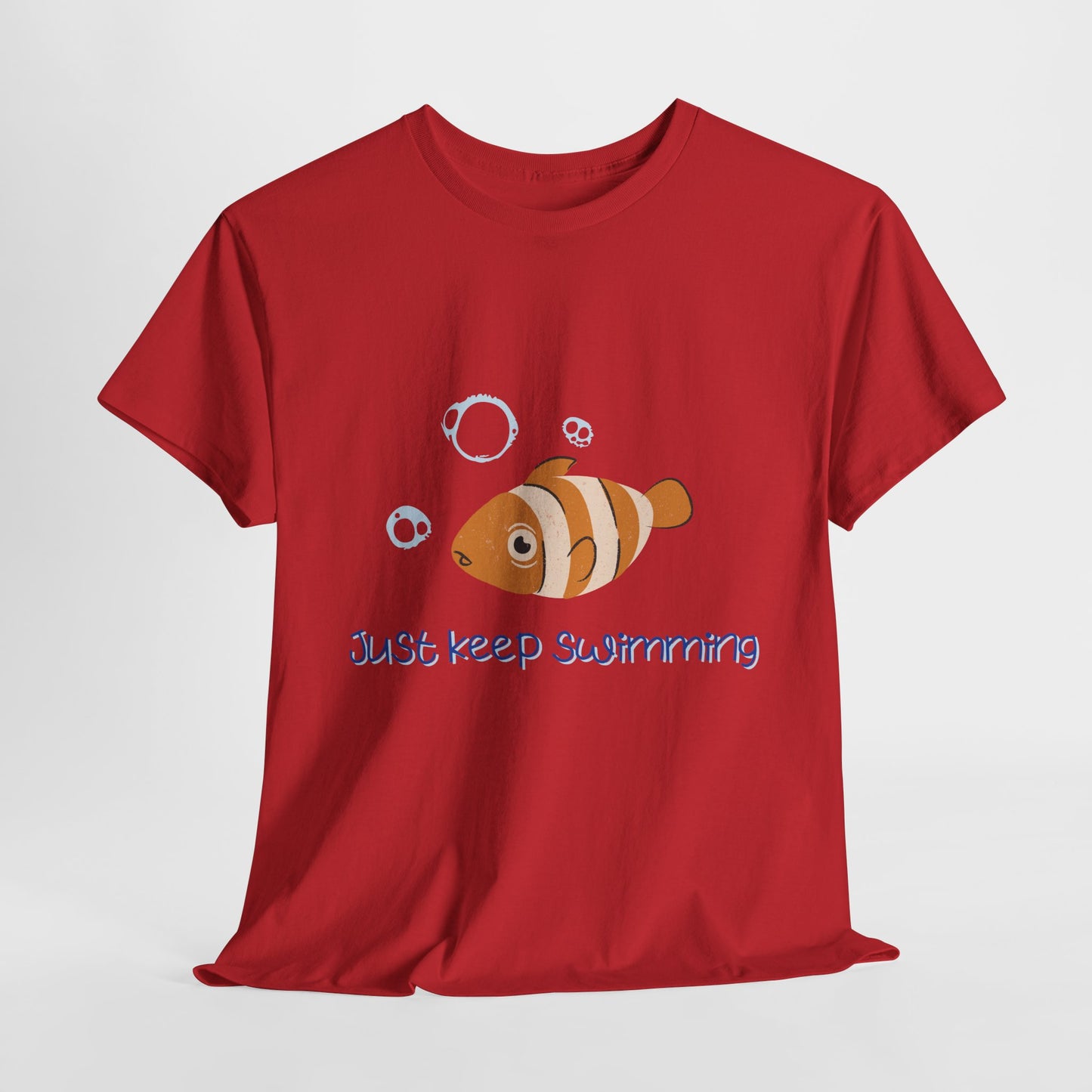 Just Keep Swimming Unisex Cotton Tee – It Ends With Us Inspired Shirt