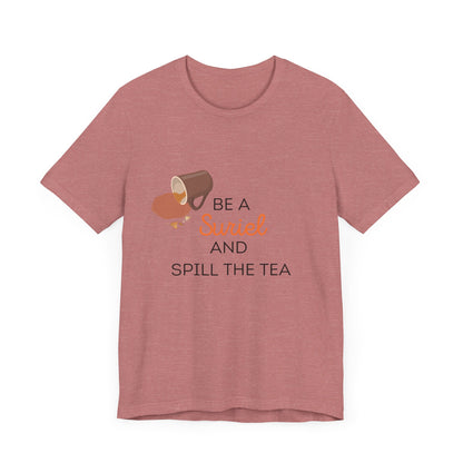 Suriel and Tea Unisex Jersey Short Sleeve Tee