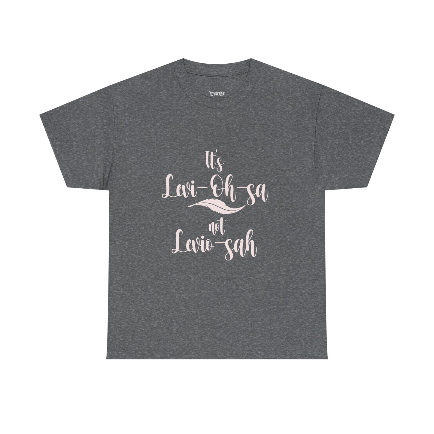 Unisex Heavy Cotton Tee - 'It's Lavi-Oh-sa Not Lario-sah'