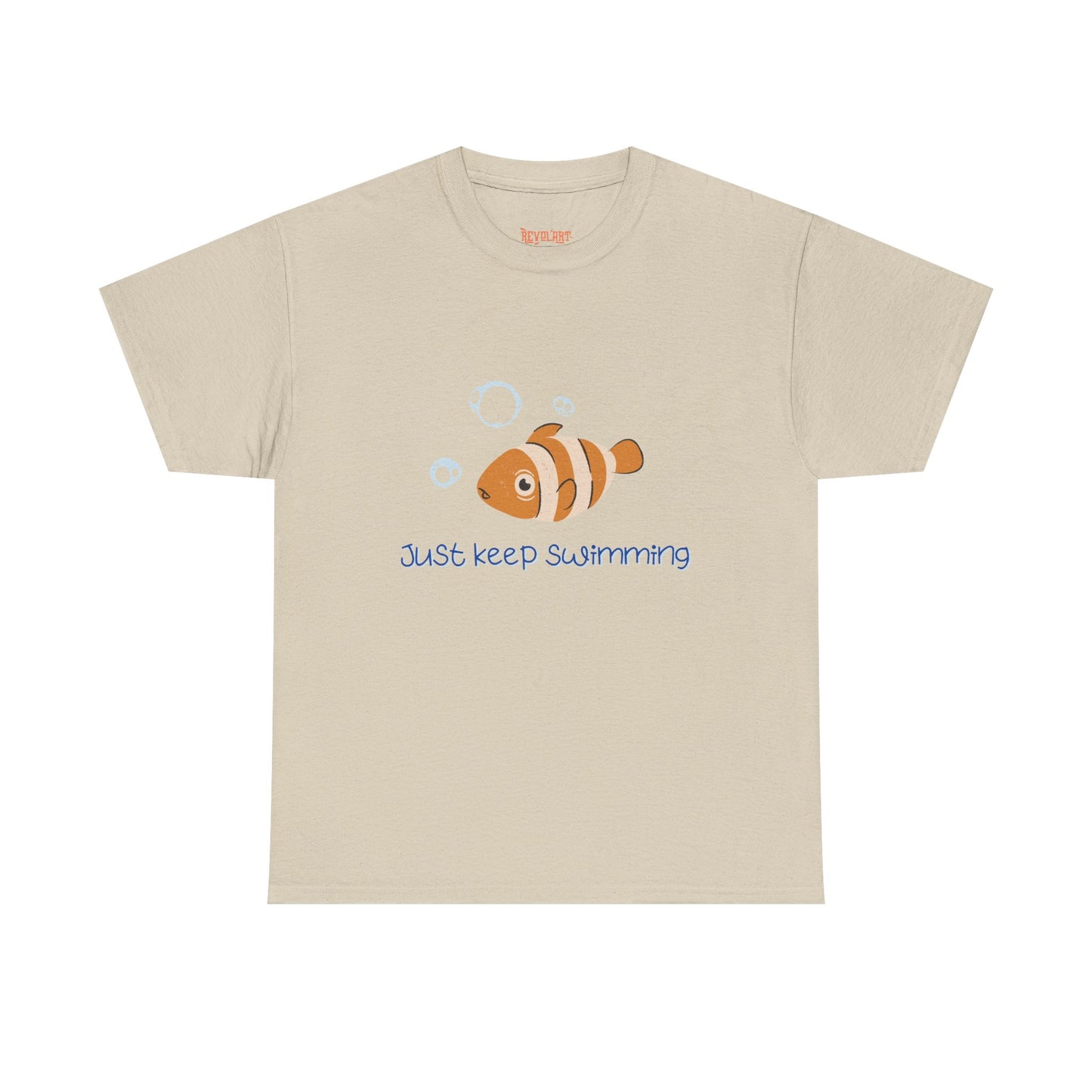 Just Keep Swimming Unisex Cotton Tee – It Ends With Us Inspired Shirt