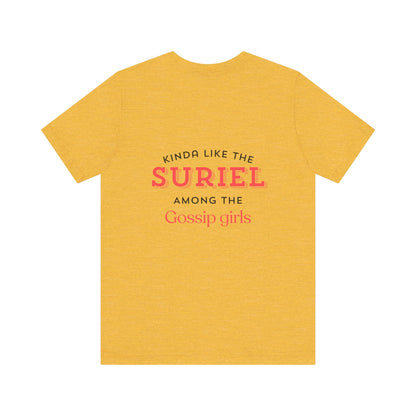 Suriel among gossip Unisex Jersey Short Sleeve Tee