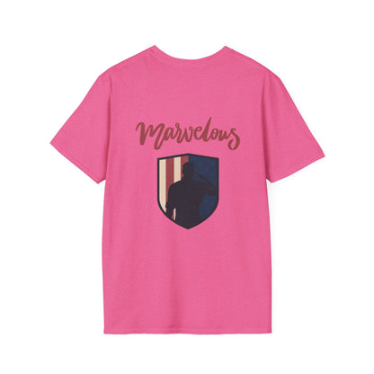 Marvelous Unisex Softstyle T-Shirt - Motivational Graphic Tee for Everyday Inspiration