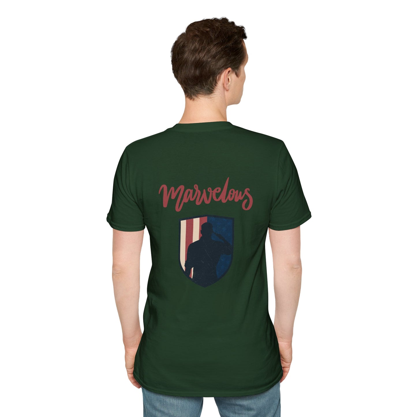 Marvelous Unisex Softstyle T-Shirt - Motivational Graphic Tee for Everyday Inspiration