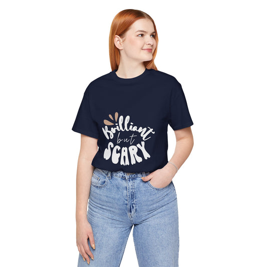 Brilliant but Scary Unisex Tee - Harry Potter | Ron's description of Hermione