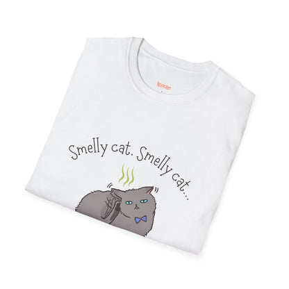 “Smelly Cat” Unisex Graphic Tee – Friends TV Show Inspired | Phoebe Buffay Tribute