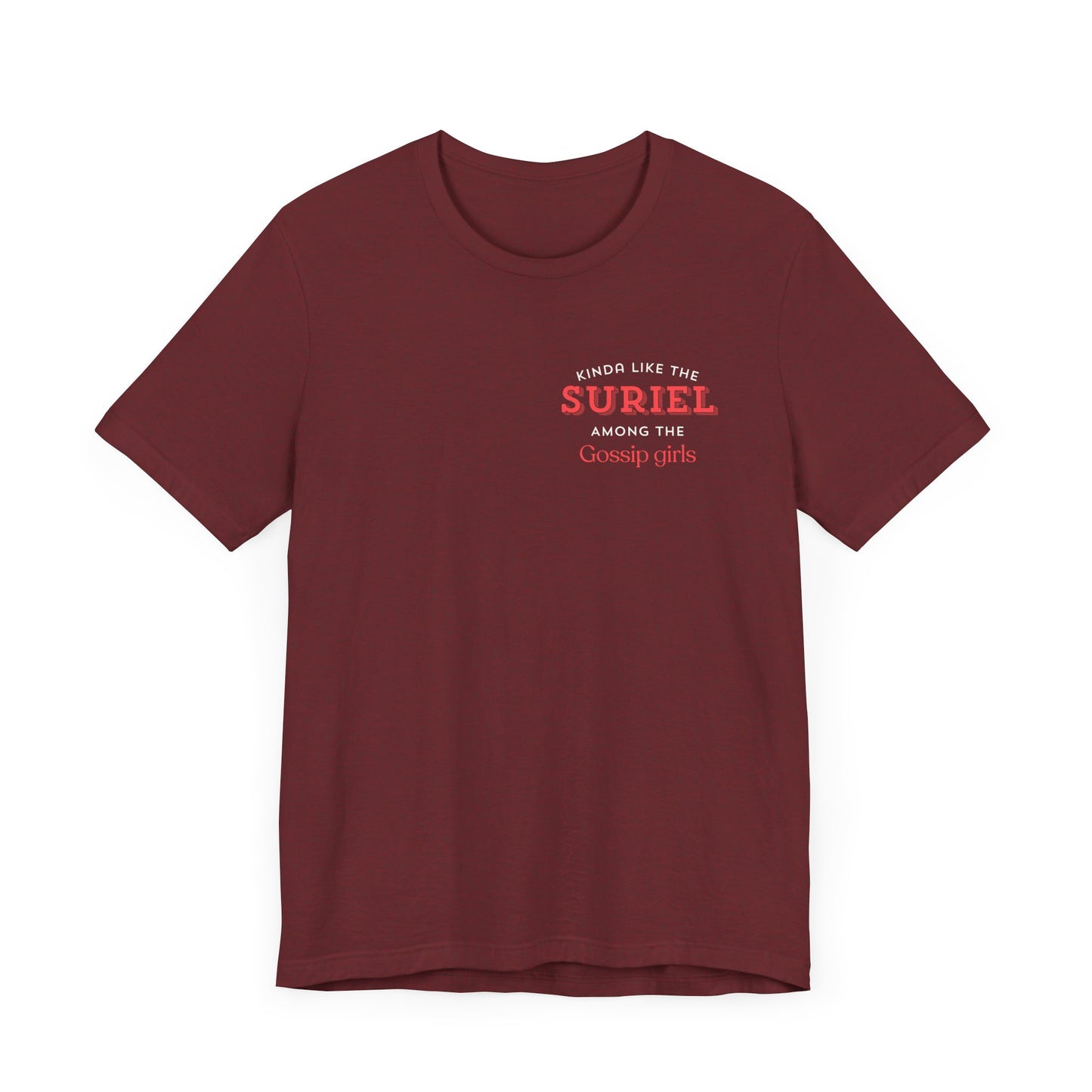 Suriel among gossip Unisex Jersey Short Sleeve Tee