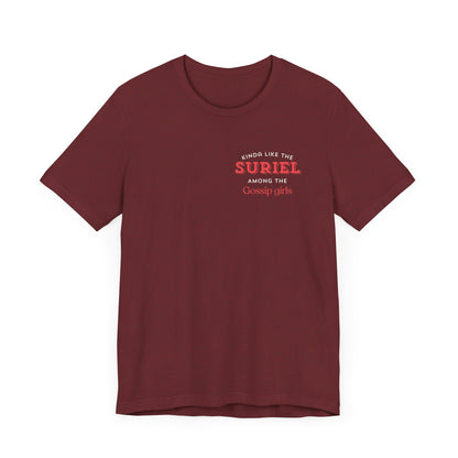 Suriel among gossip Unisex Jersey Short Sleeve Tee
