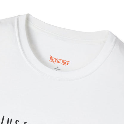Book Lover's Unisex Softstyle T-Shirt - "Just One More Chapter" Design