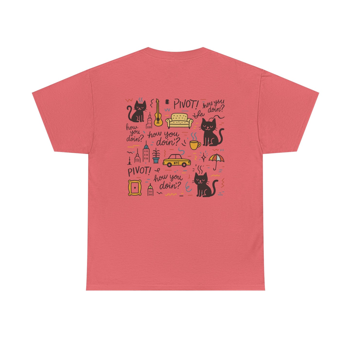 Friends Vibe Unisex Heavy Cotton Tee for Friends Lovers