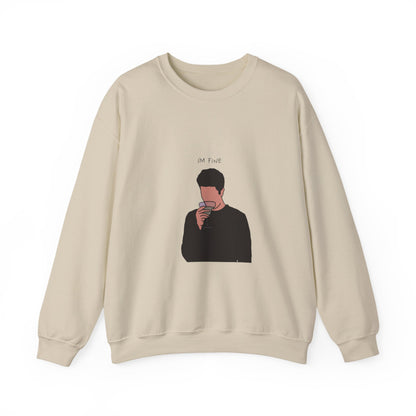 Ross ‘I'm fine’ Unisex Heavy Blend™ Crewneck Sweatshirt