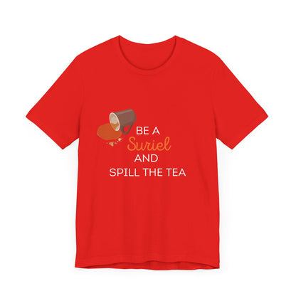 Suriel and Tea Unisex Jersey Short Sleeve Tee
