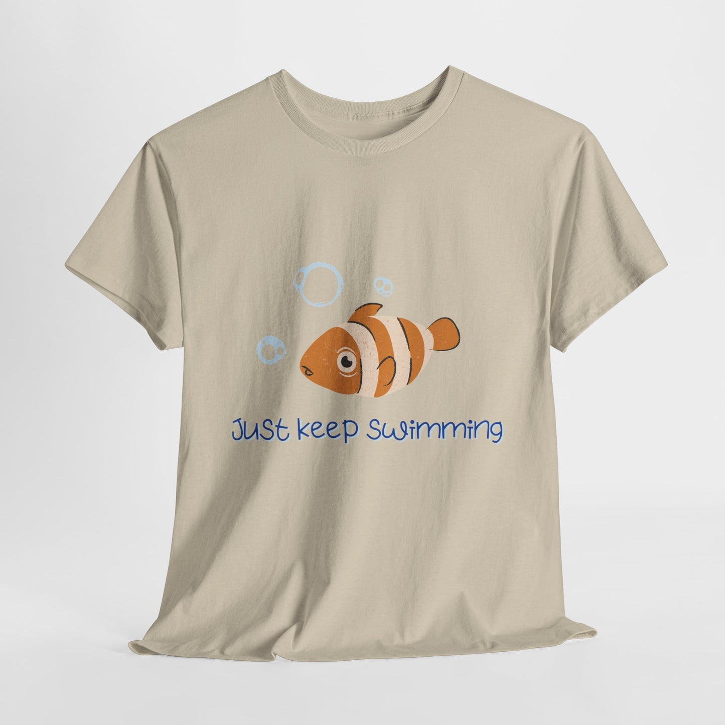 Just Keep Swimming Unisex Cotton Tee – It Ends With Us Inspired Shirt