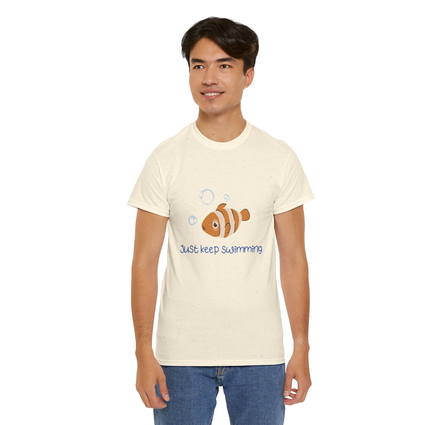 Just Keep Swimming Unisex Cotton Tee – It Ends With Us Inspired Shirt