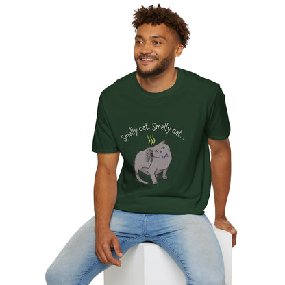 “Smelly Cat” Unisex Graphic Tee – Friends TV Show Inspired | Phoebe Buffay Tribute