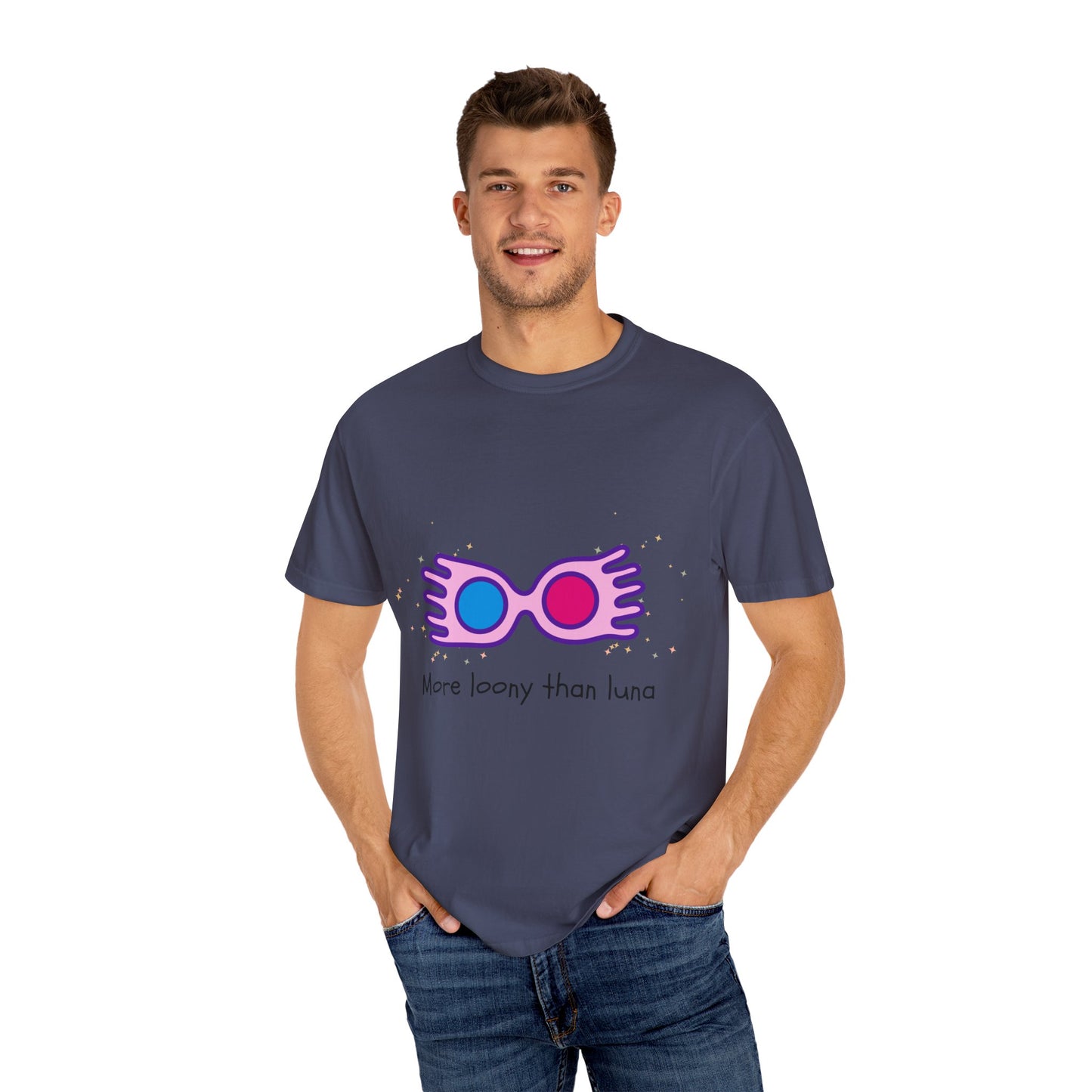 Loony Luna | Harry Potter | Unisex Garment-Dyed T-shirt