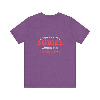 Suriel among gossip Unisex Jersey Short Sleeve Tee