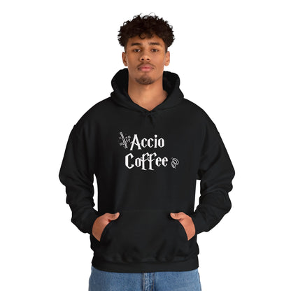 Accio Coffee Hoodie - Unisex Heavy Blend™ Sweatshirt for Coffee Lovers