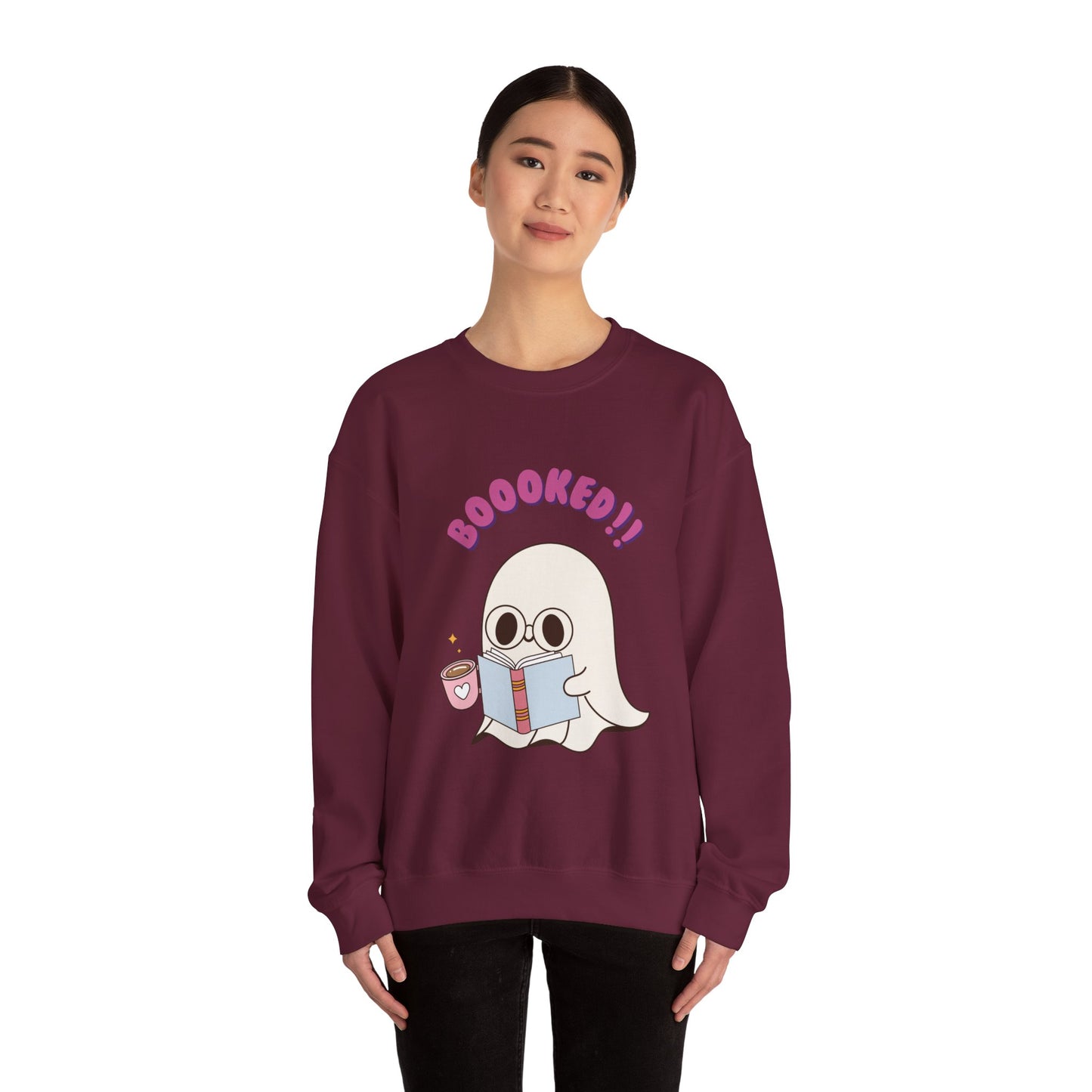 Boooked Unisex Heavy Blend™ Crewneck Sweatshirt