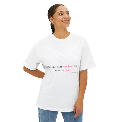 Juliette - Aaron Unisex Oversized Boxy Tee for Shatter Me Fans