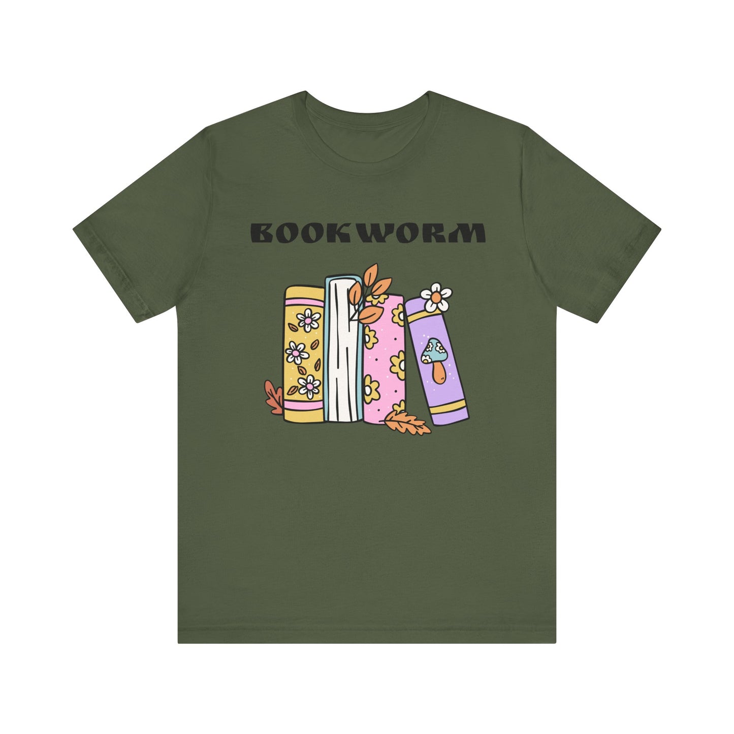 BookWorm BookStack Unisex Jersey Short Sleeve Tee