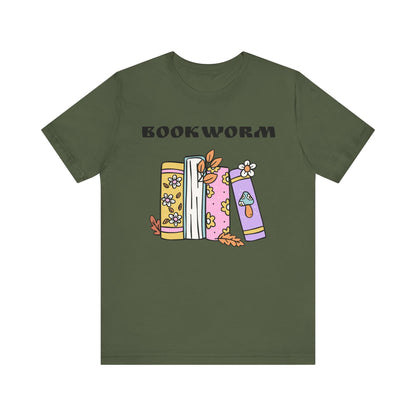 BookWorm BookStack Unisex Jersey Short Sleeve Tee
