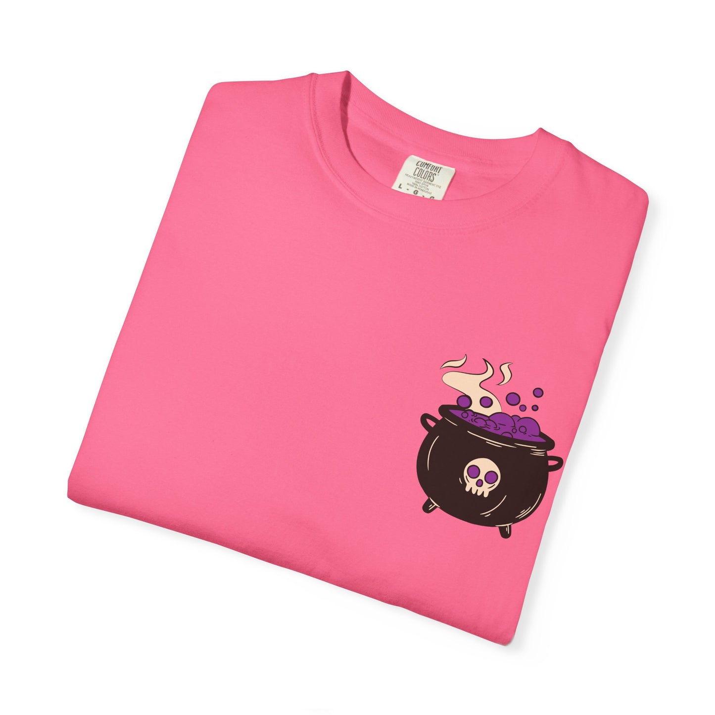 Cauldron Boil Me Halloween Unisex Garment-Dyed T-shirt