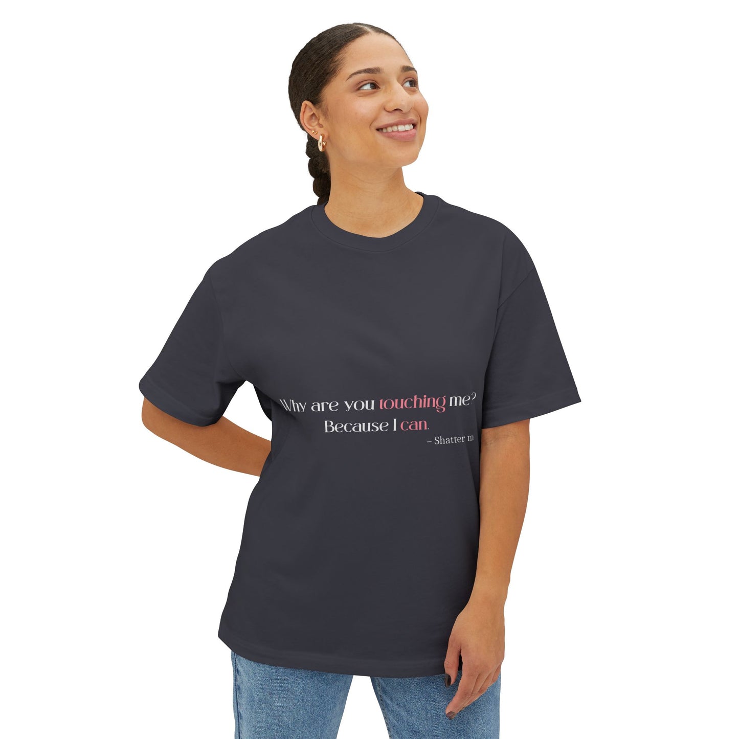 Juliette - Aaron Unisex Oversized Boxy Tee for Shatter Me Fans